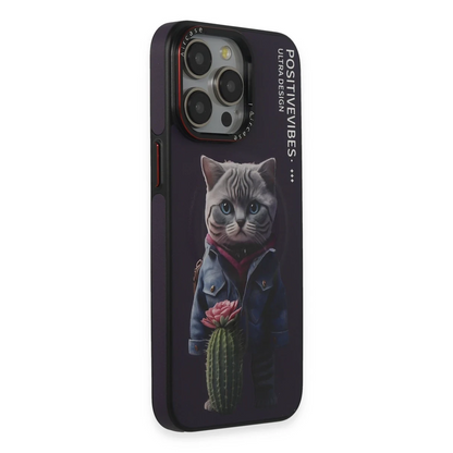 Joko Apple iPhone 14 Pro Fun Magsafe Kapak - Derin Mor