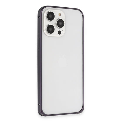 Joko Apple iPhone 14 Pro Kılıf Metal Bumper Magneticsafe Kapak