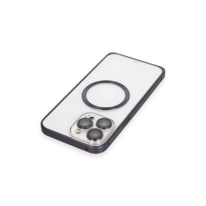 Joko Apple iPhone 14 Pro Kılıf Metal Bumper Magneticsafe Kapak