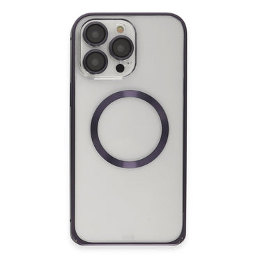 Joko Apple iPhone 14 Pro Kılıf Metal Bumper Magneticsafe Kapak