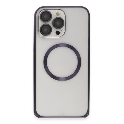 Joko Apple iPhone 14 Pro Kılıf Metal Bumper Magneticsafe Kapak
