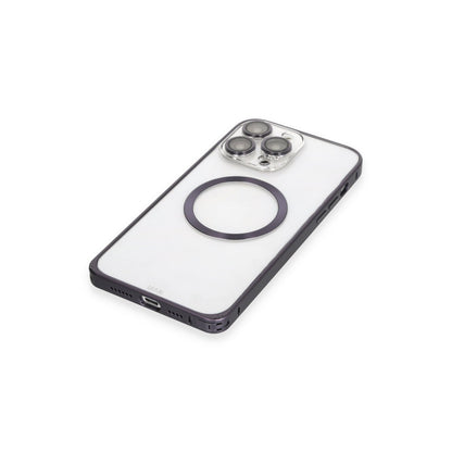 Joko Apple iPhone 14 Pro Kılıf Metal Bumper Magneticsafe Kapak