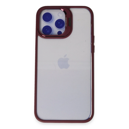 Joko Apple iPhone 14 Pro Kılıf Roblox Lens Standlı Kapak - Bordo