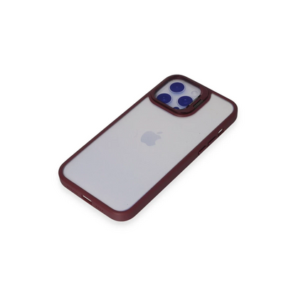 Joko Apple iPhone 14 Pro Kılıf Roblox Lens Standlı Kapak - Bordo