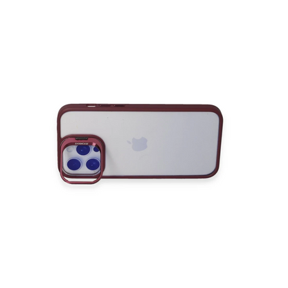 Joko Apple iPhone 14 Pro Kılıf Roblox Lens Standlı Kapak - Bordo