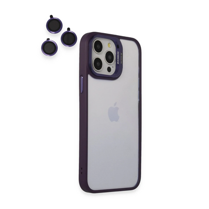 Joko Apple iPhone 14 Pro Kılıf Roblox Lens Standlı Kapak - Mor
