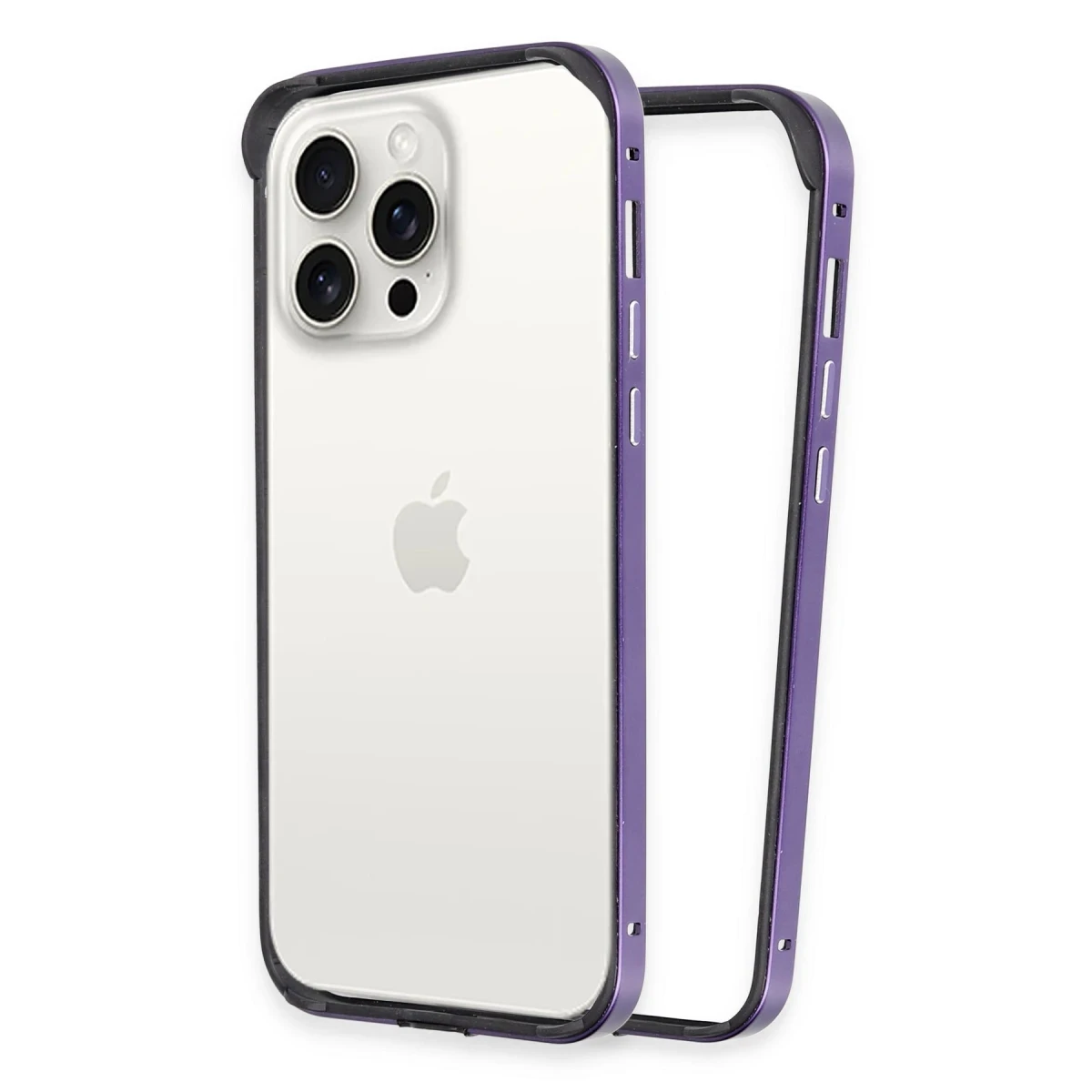 Joko Apple iPhone 14 Pro Land Bumper Koruma Kapak - Derin Mor