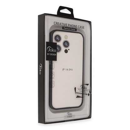 Joko Apple iPhone 14 Pro Land Bumper Koruma Kapak - Titan Gri