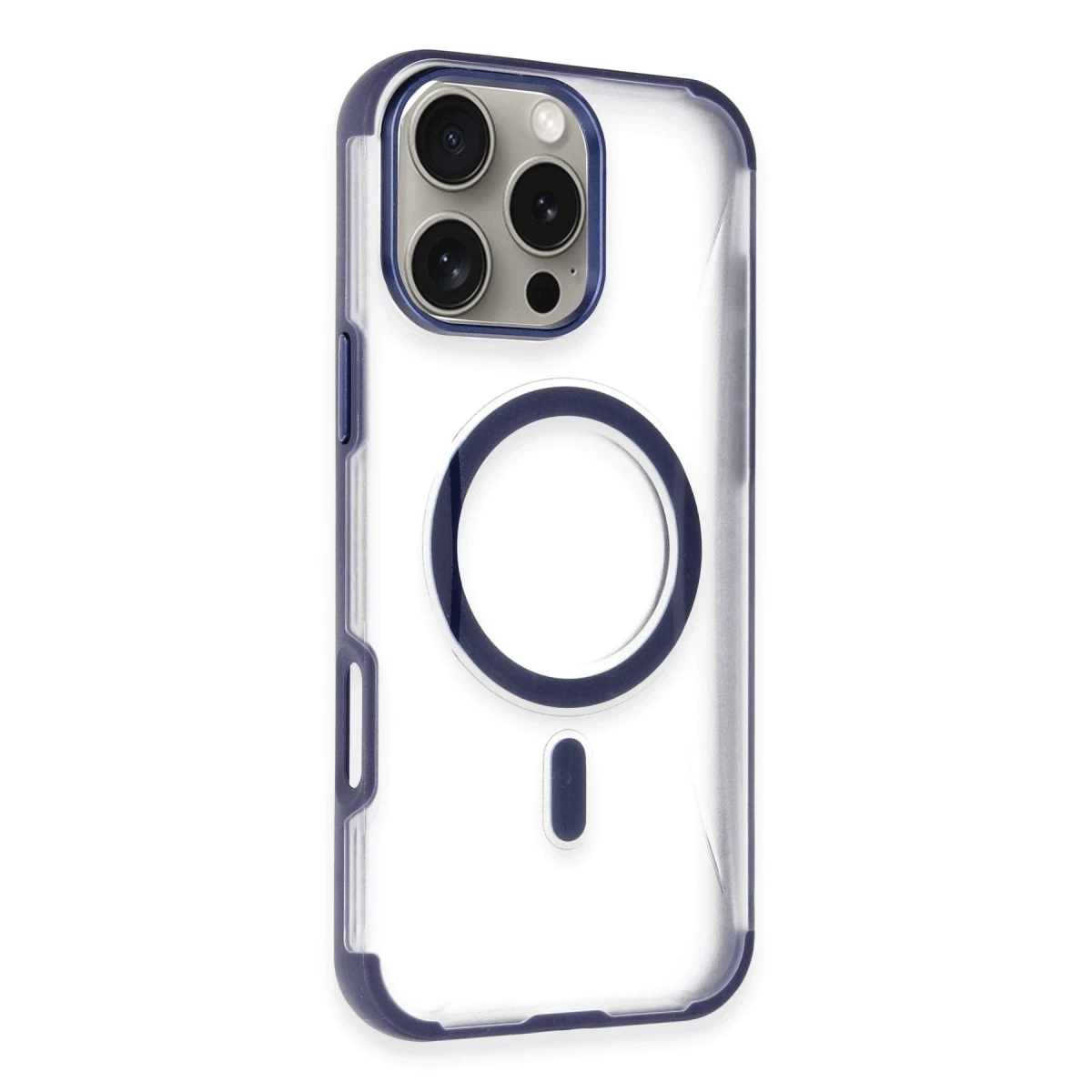 Joko Apple iPhone 14 Pro Max Hilton Magsafe Kapak - Lacivert