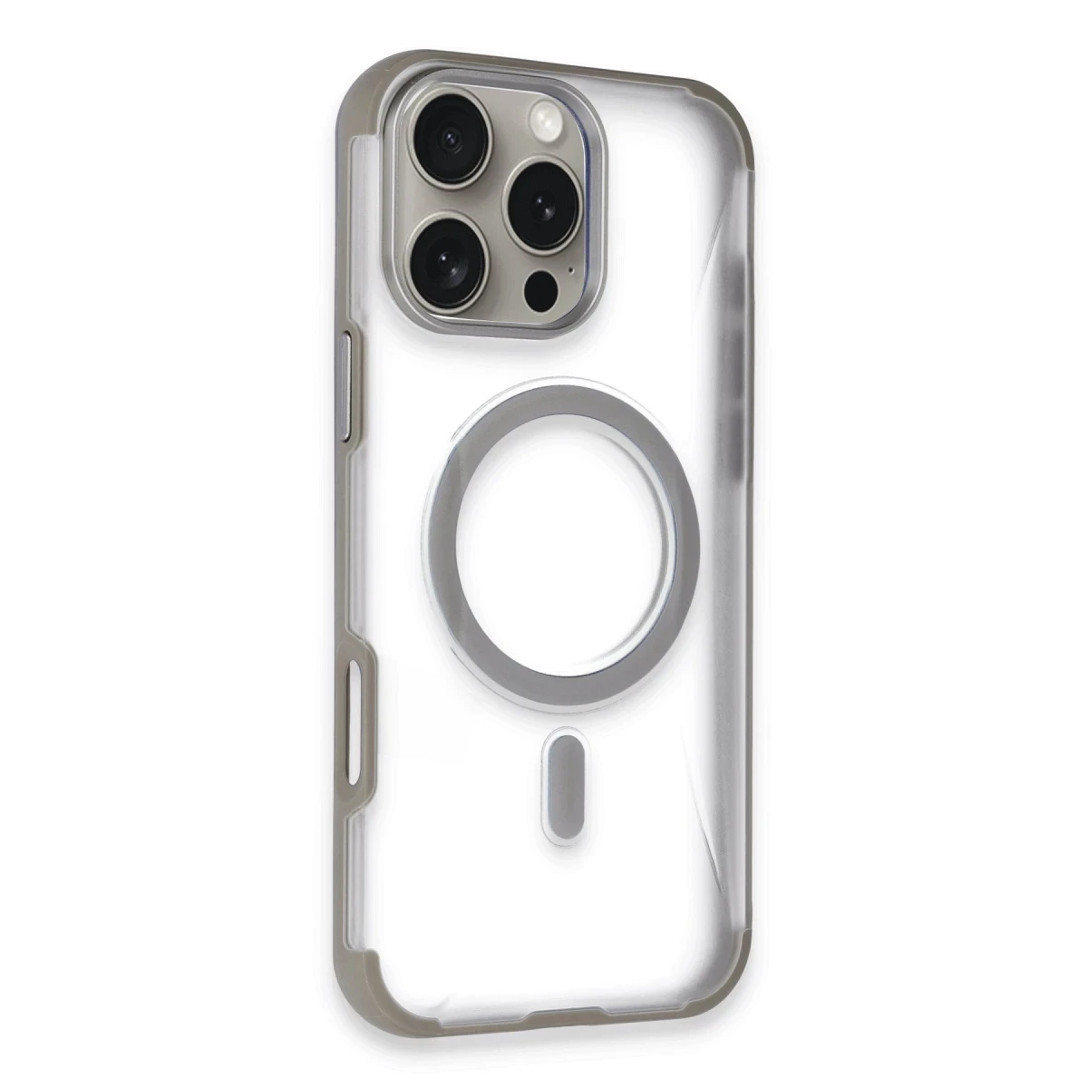 Joko Apple iPhone 14 Pro Max Hilton Magsafe Kapak - Titan Gri