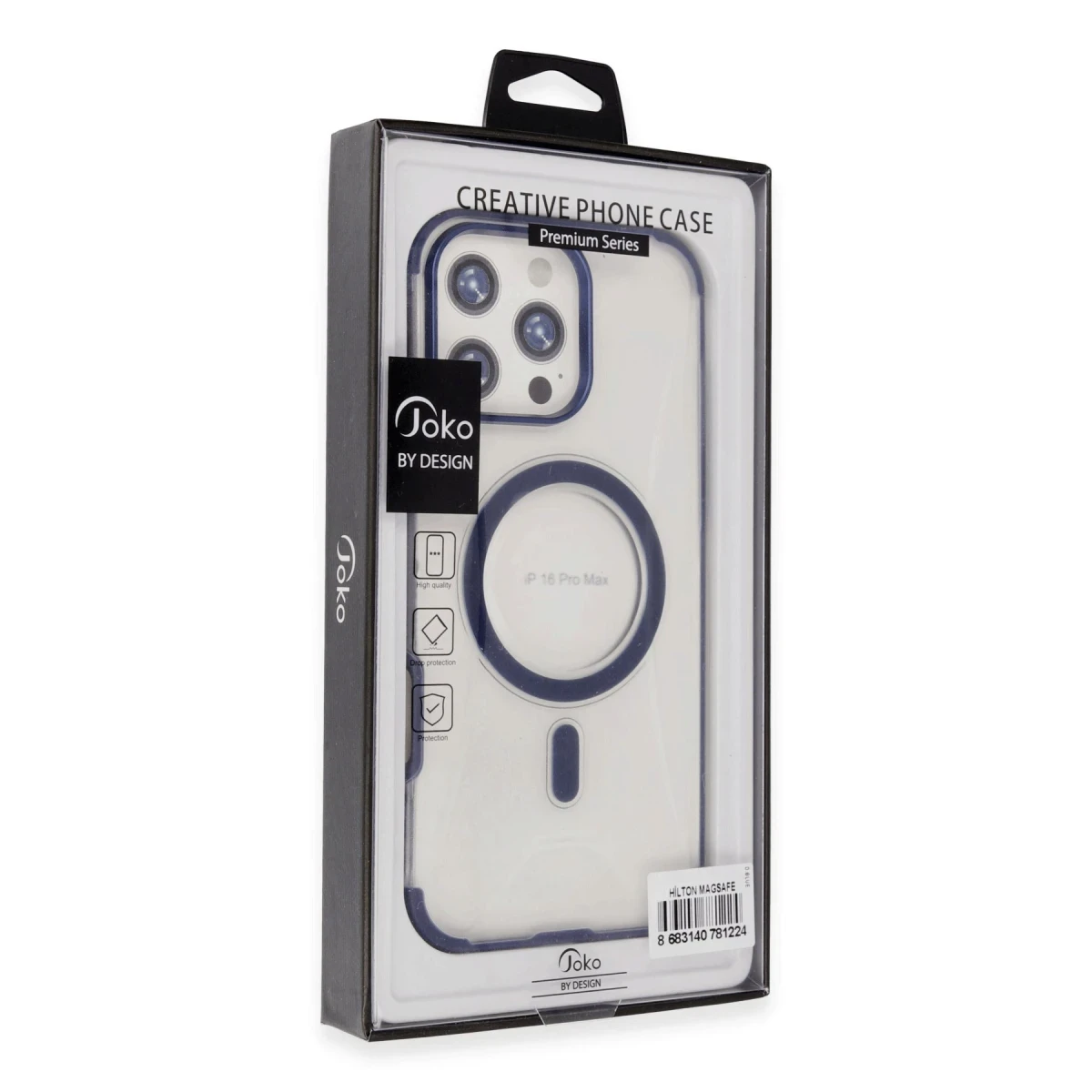 Joko Apple iPhone 14 Pro Max Hilton Magsafe Kapak - Titan Gri
