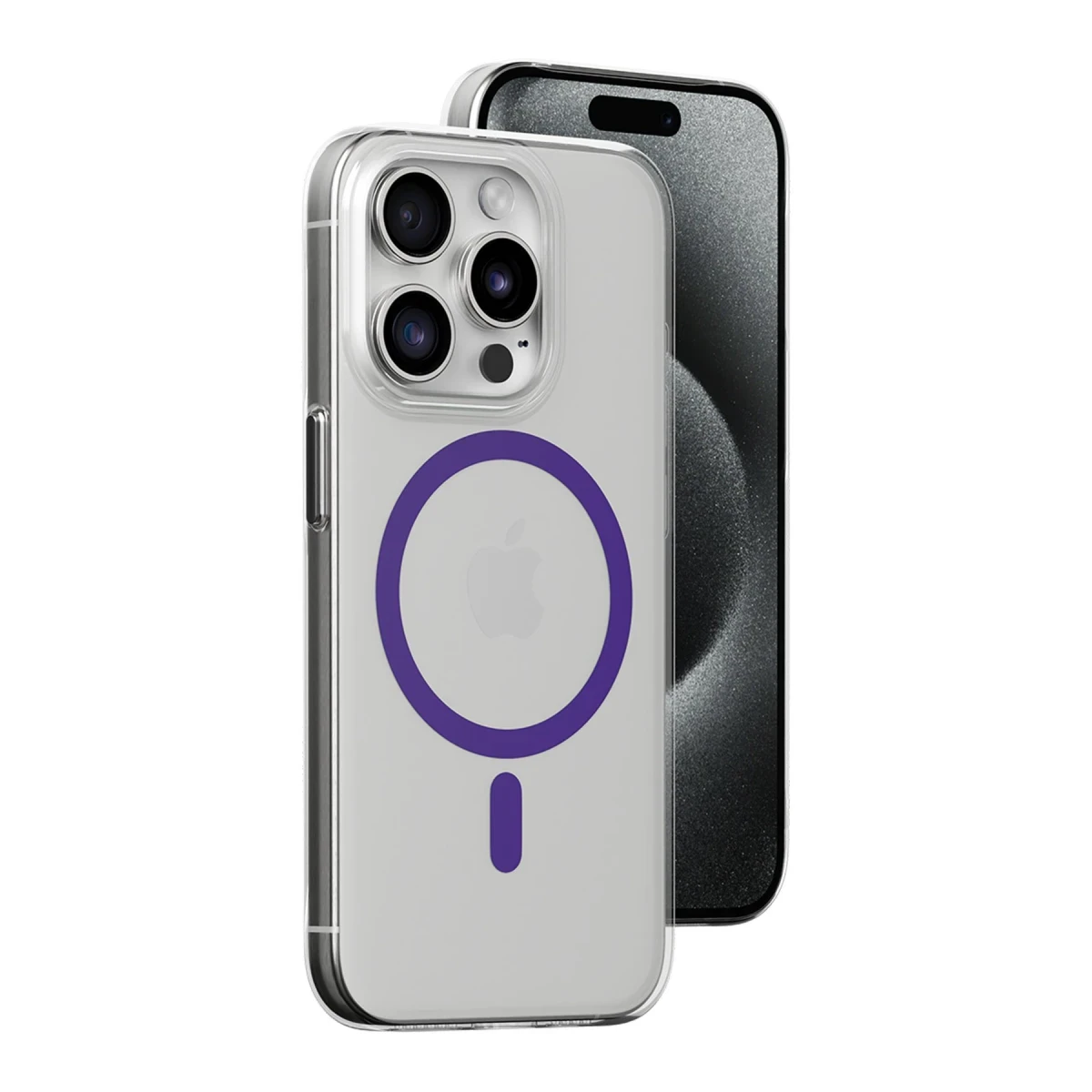 Joko Apple iPhone 14 Pro Max Kılıf Bubble Magsafe Kapak - Mor