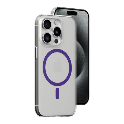 Joko Apple iPhone 14 Pro Max Kılıf Bubble Magsafe Kapak - Mor