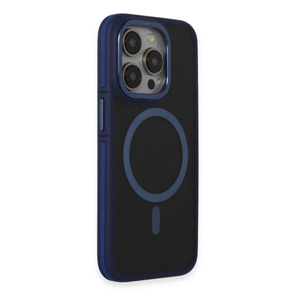 Joko Apple iPhone 14 Pro Max Kılıf Rocky Magsafe Kapak - Siyah-Kırmızı