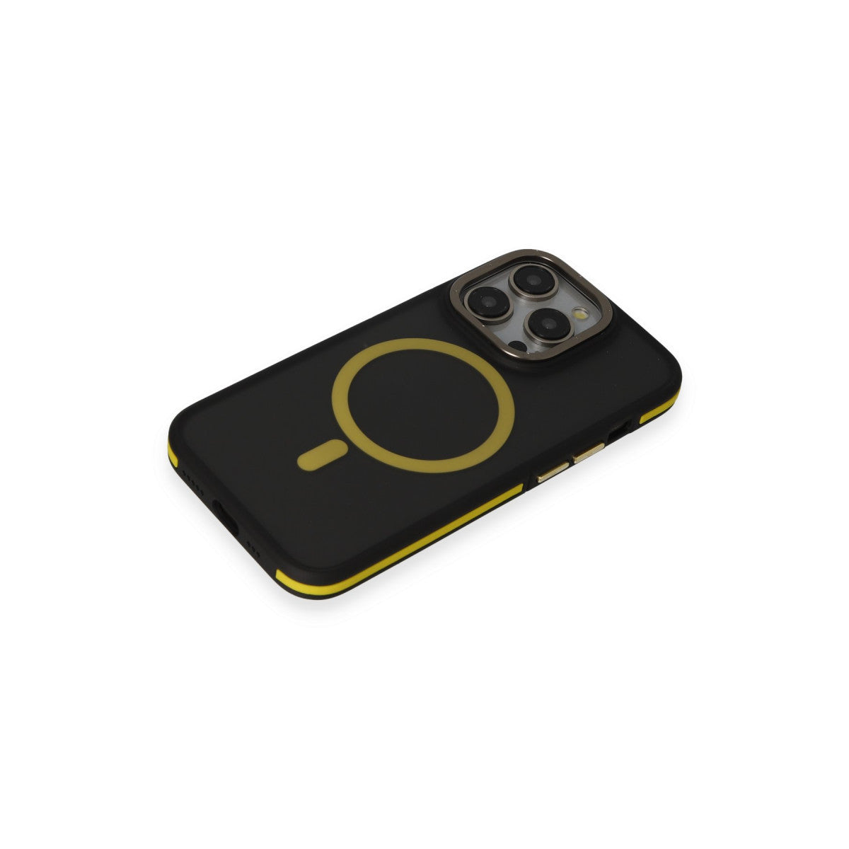 Joko Apple iPhone 14 Pro Max Kılıf Rocky Magsafe Kapak - Siyah-Kırmızı