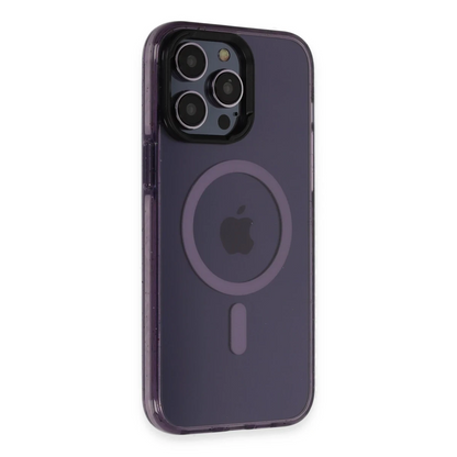 Joko Apple iPhone 14 Pro Max Kılıf Tigra Magsafe Kapak - Derin Mor