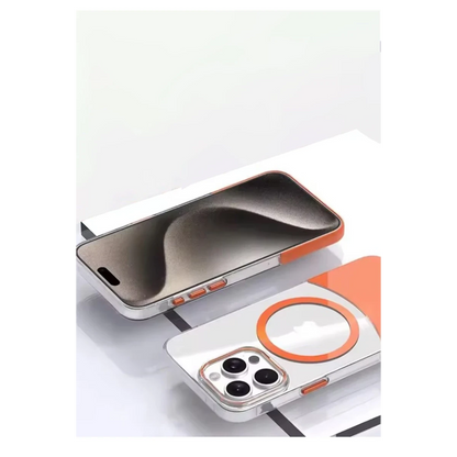 Joko Apple iPhone 14 Pro Max PC Suit Magsafe Kapak - Turuncu