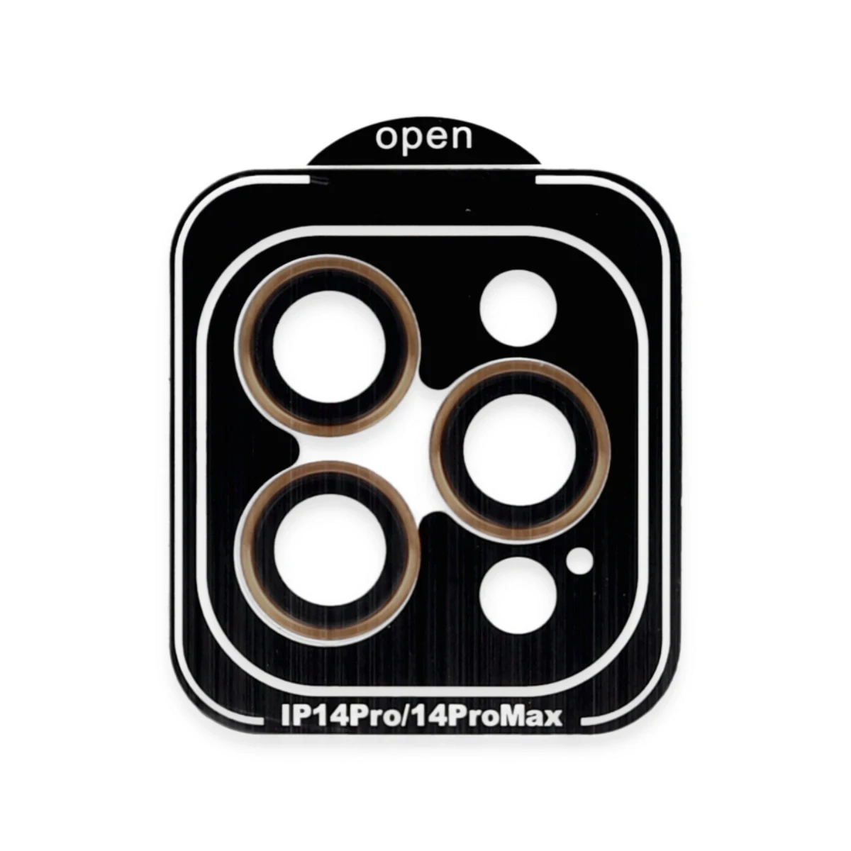 Joko Apple iPhone 14 Pro Max PVD Metal Kamera Lens - Turuncu
