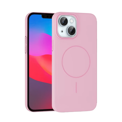Joko Apple iPhone 15 Plus Broş Magsafe Kapak - Pembe