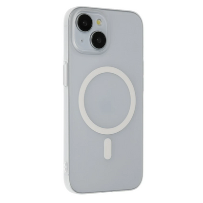 Joko Apple iPhone 15 Plus Tuna PC Slim Magsafe Kapak - Şeffaf