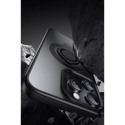 Joko Apple iPhone 15 Pro Avatar 360 Dönen Magsafe Kapak - Siyah