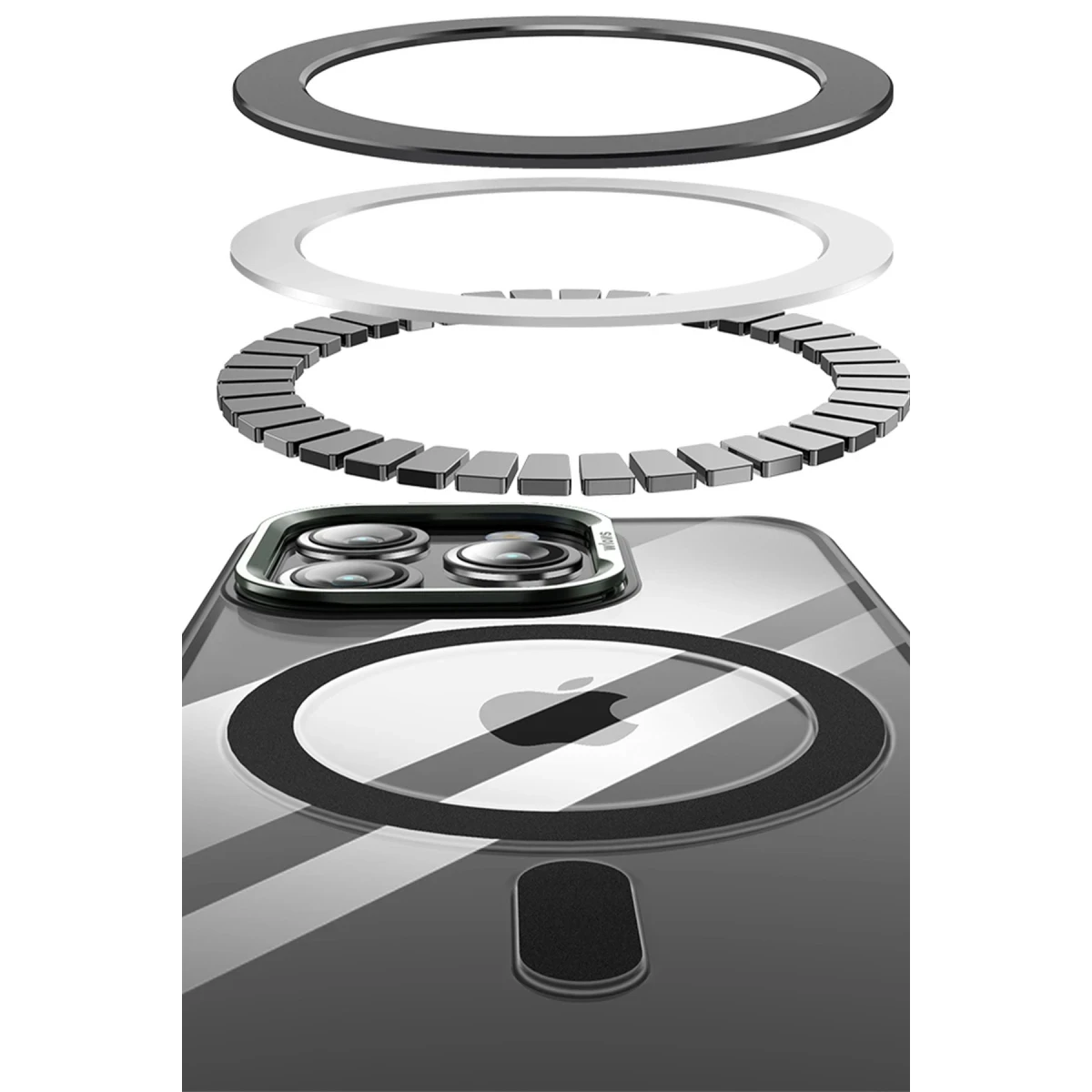 Joko Apple iPhone 15 Pro Drop Magsafe Kapak - Siyah