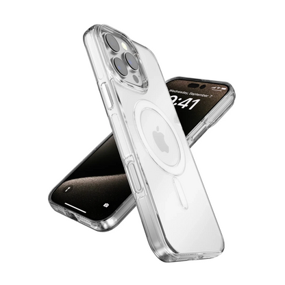 Joko Apple iPhone 15 Pro Gleam PC Sert Magsafe Kılıf - Şeffaf