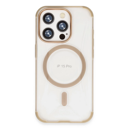Joko Apple iPhone 15 Pro Hilton Magsafe Kapak - Gold