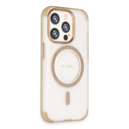 Joko Apple iPhone 15 Pro Hilton Magsafe Kapak - Gold