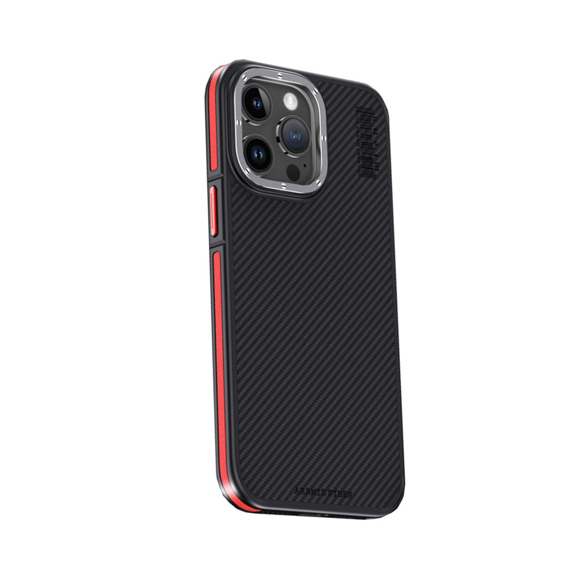 Joko Apple iPhone 15 Pro Kılıf Aramid 600D Kevlar Karbon Fiber Magsafe Kapak