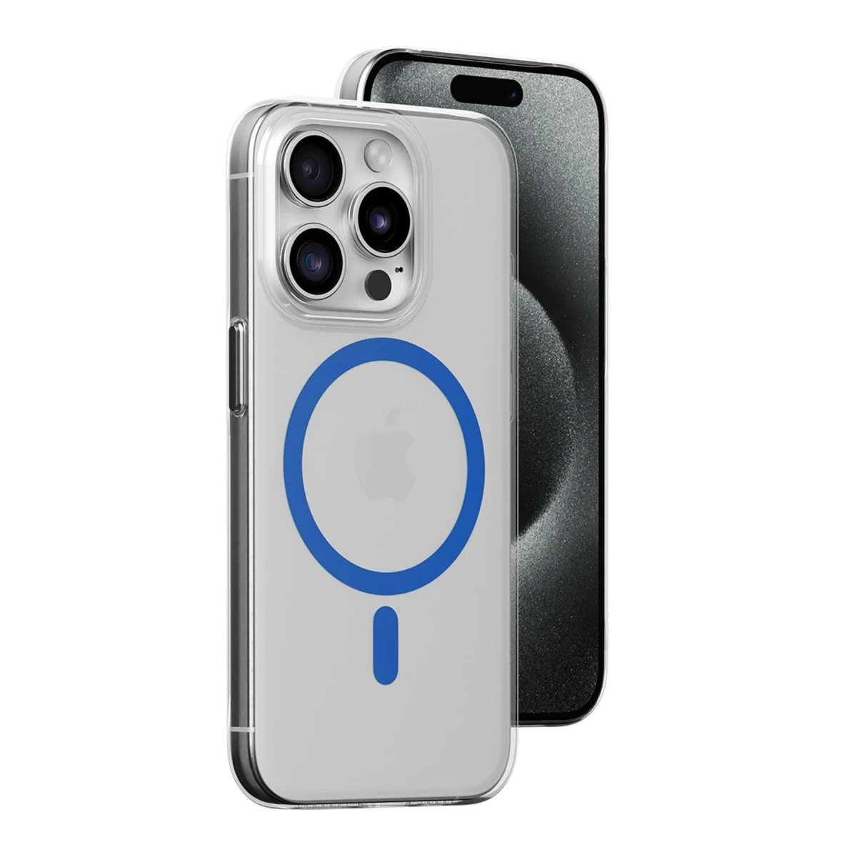 Joko Apple iPhone 15 Pro Kılıf Bubble Magsafe Kapak - Mavi