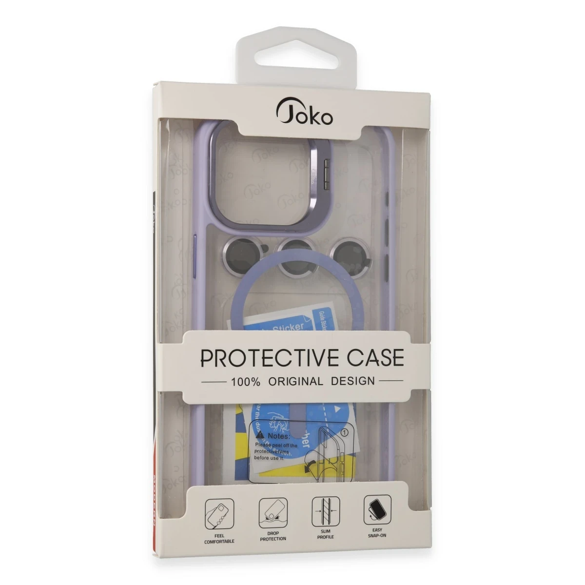 Joko Apple iPhone 15 Pro Kılıf Roblox Lens Magsafe Standlı Kapak - Koyu Yeşil