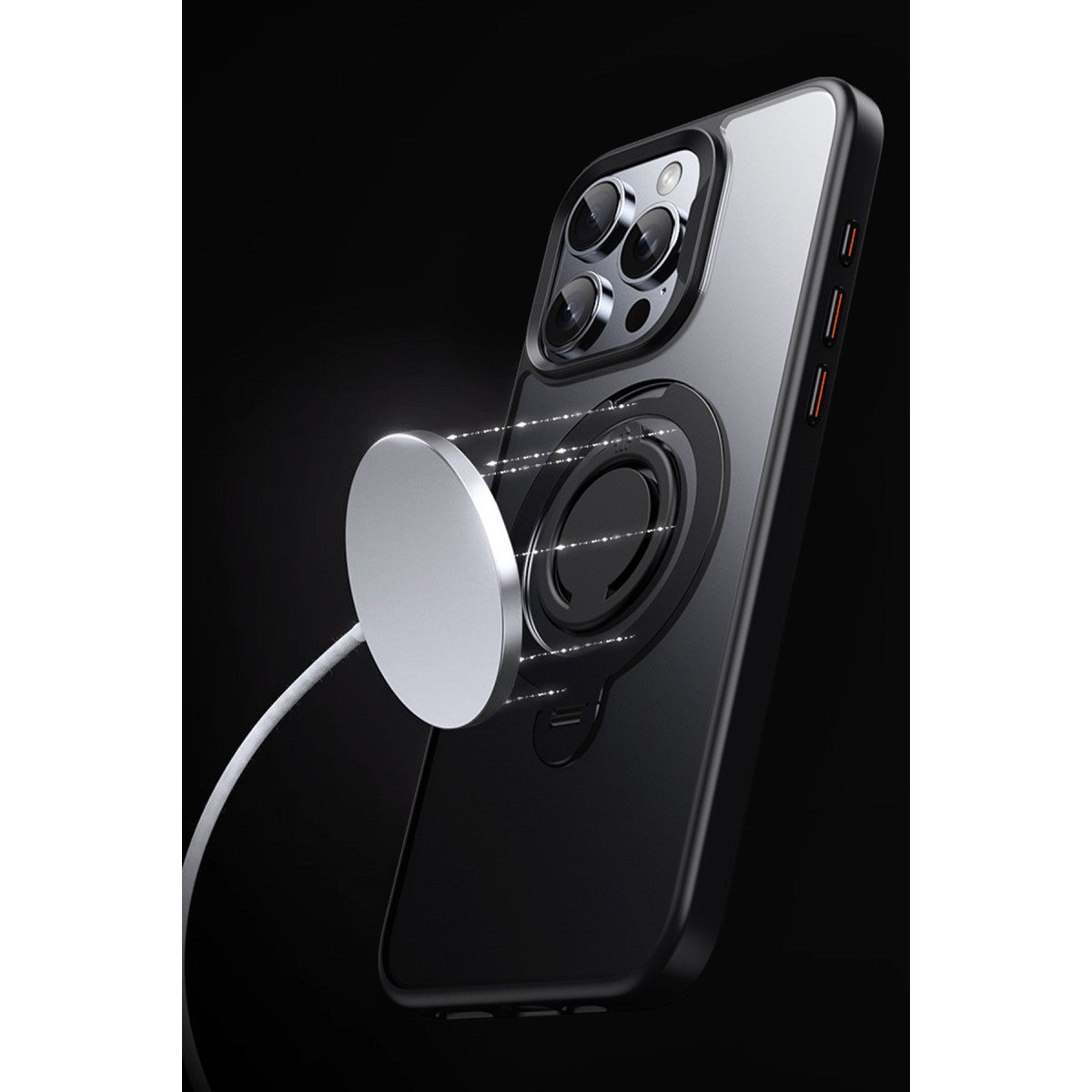 Joko Apple iPhone 15 Pro Max Avatar 360 Dönen Magsafe Kapak