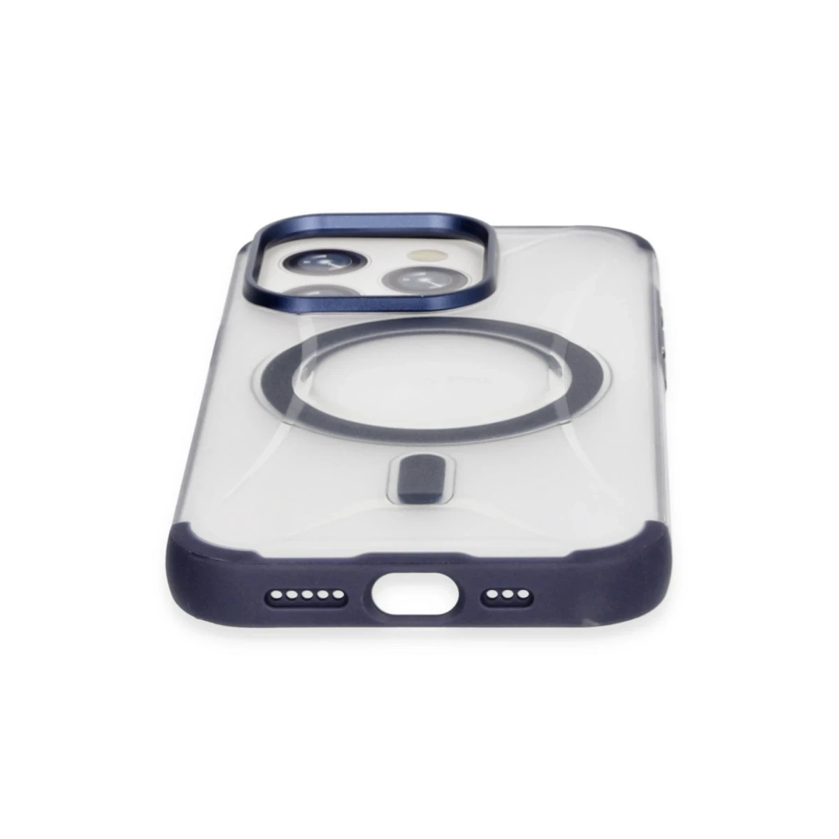 Joko Apple iPhone 15 Pro Max Hilton Magsafe Kapak - Lacivert