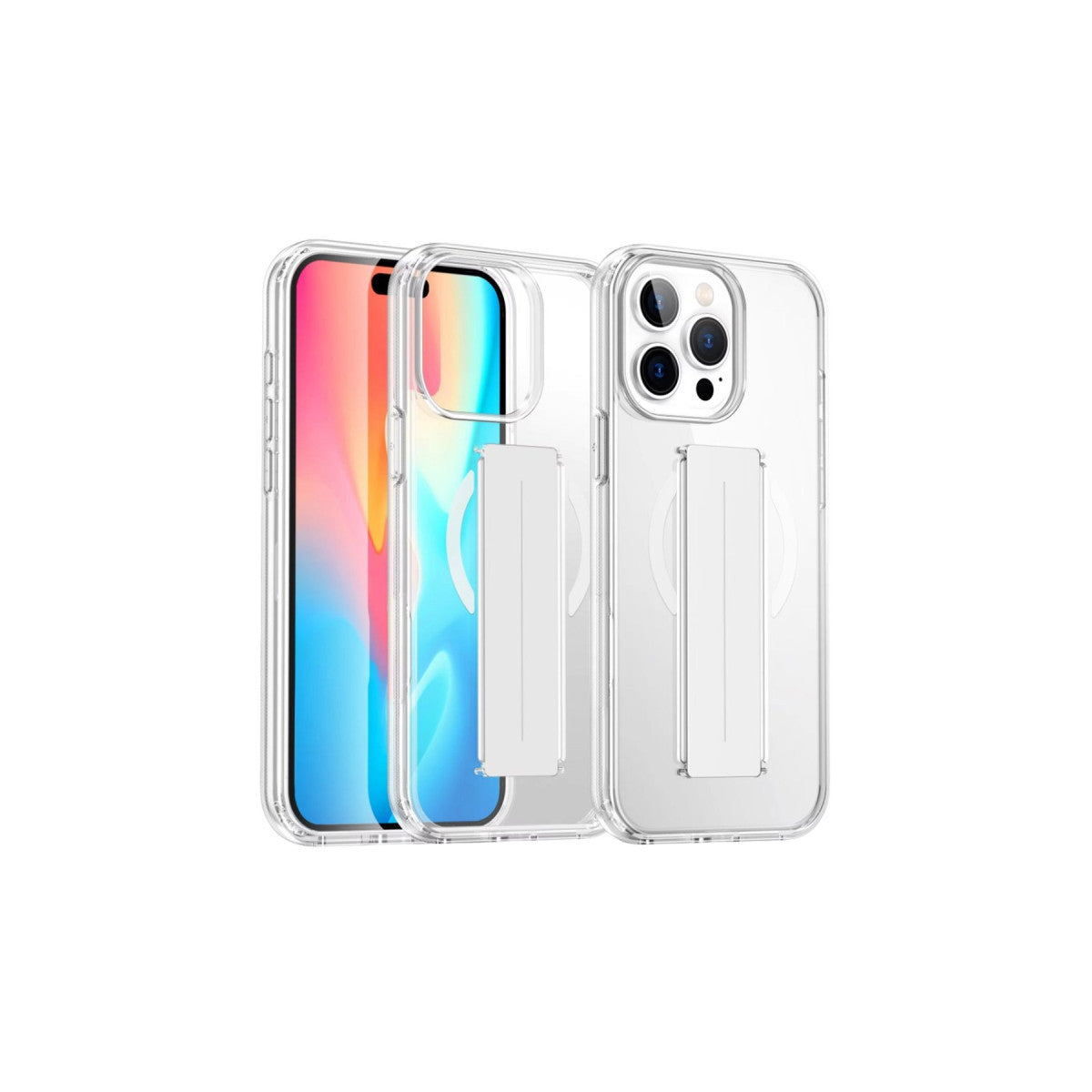 Joko Apple iPhone 15 Pro Max Kılıf Alfa Magsafe Standlı Kapak