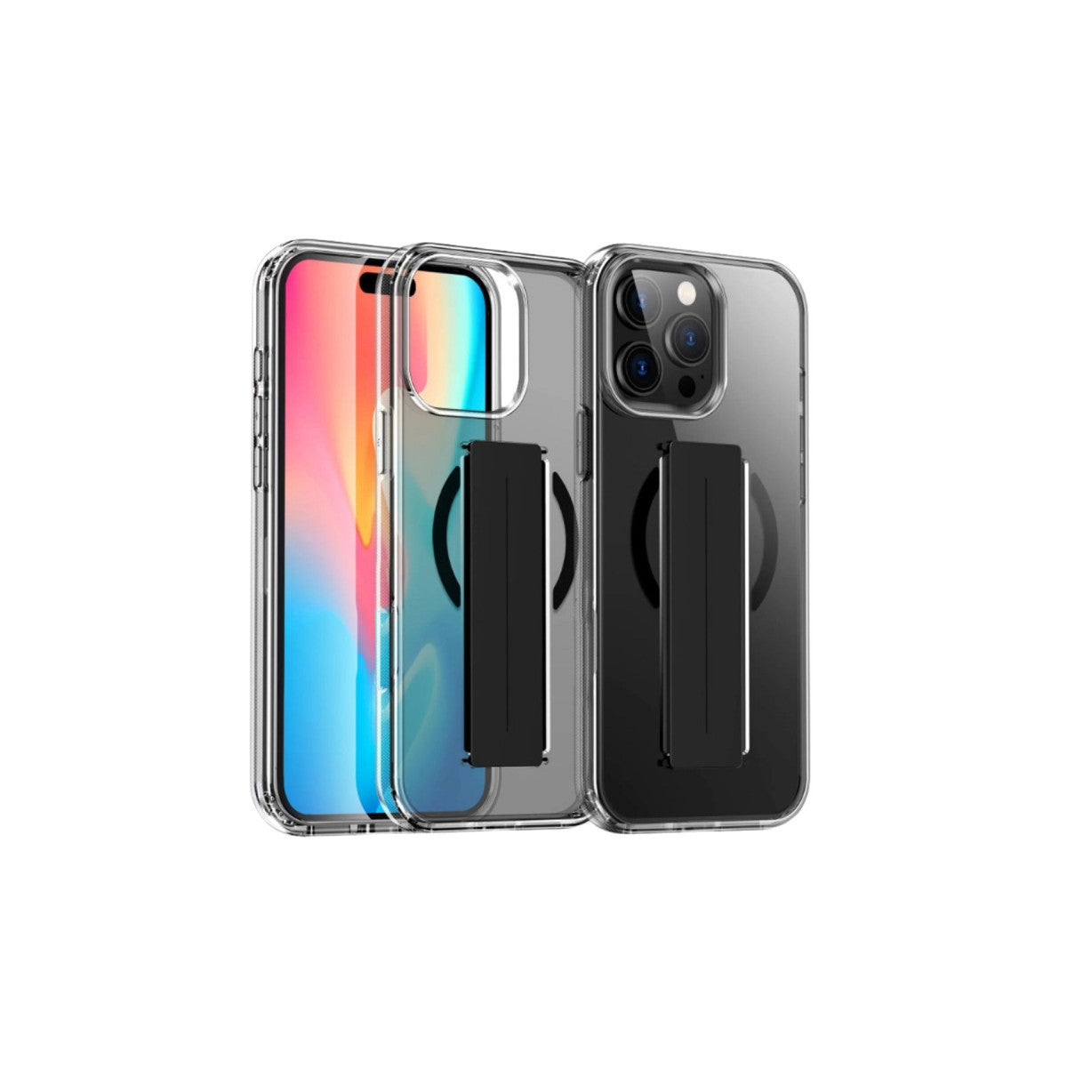 Joko Apple iPhone 15 Pro Max Kılıf Alfa Magsafe Standlı Kapak