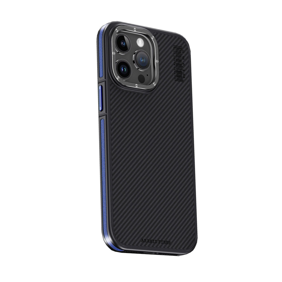 Joko Apple iPhone 15 Pro Max Kılıf Aramid 600D Kevlar Karbon Fiber Magsafe Kapak