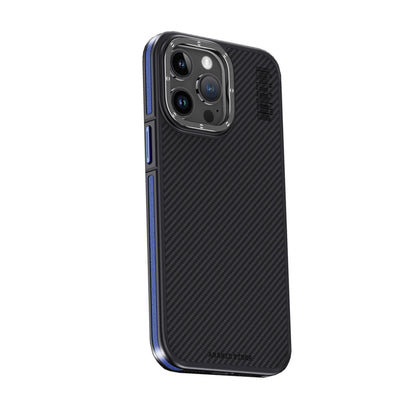Joko Apple iPhone 15 Pro Max Kılıf Aramid 600D Kevlar Karbon Fiber Magsafe Kapak