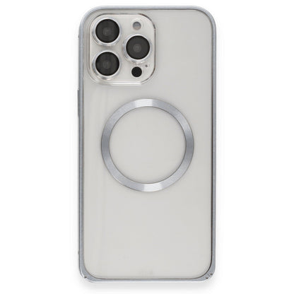 Joko Apple iPhone 15 Pro Max Kılıf Metal Bumper Magneticsafe Kapak