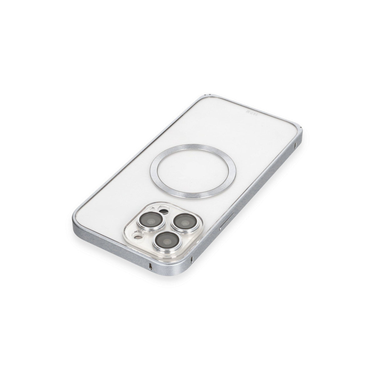 Joko Apple iPhone 15 Pro Max Kılıf Metal Bumper Magneticsafe Kapak