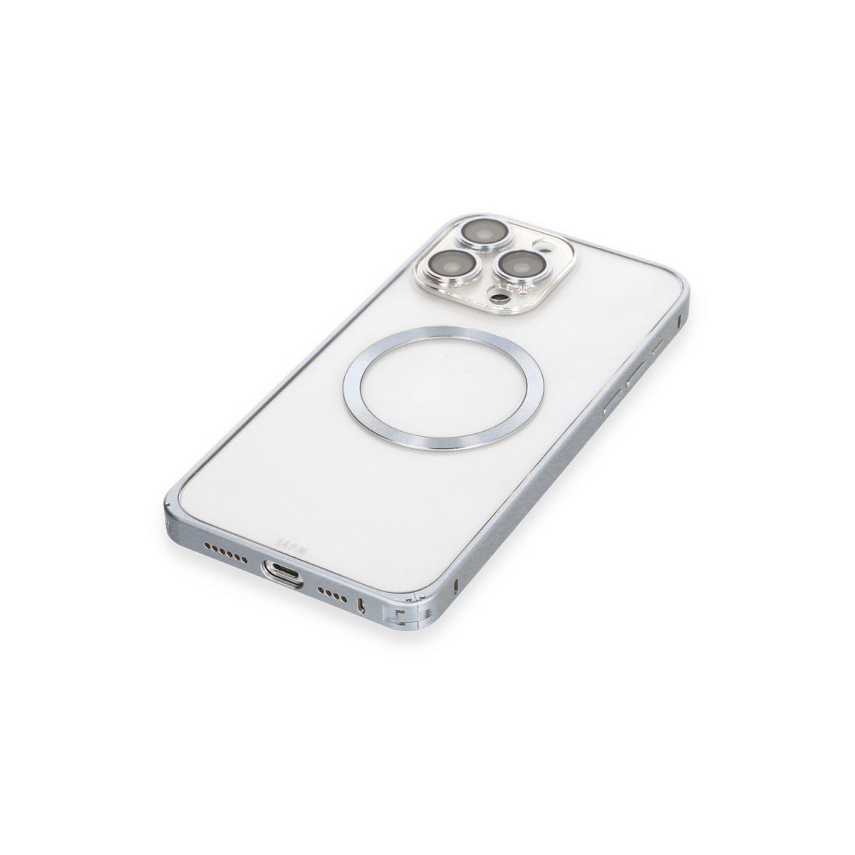 Joko Apple iPhone 15 Pro Max Kılıf Metal Bumper Magneticsafe Kapak