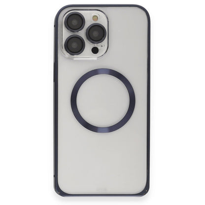 Joko Apple iPhone 15 Pro Max Kılıf Metal Bumper Magneticsafe Kapak