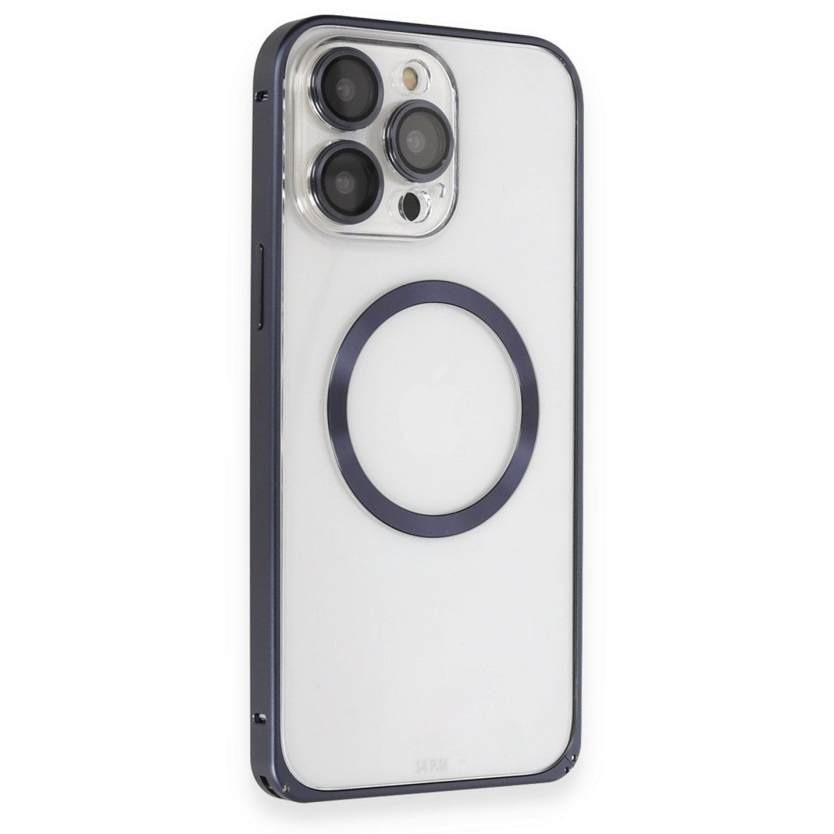 Joko Apple iPhone 15 Pro Max Kılıf Metal Bumper Magneticsafe Kapak