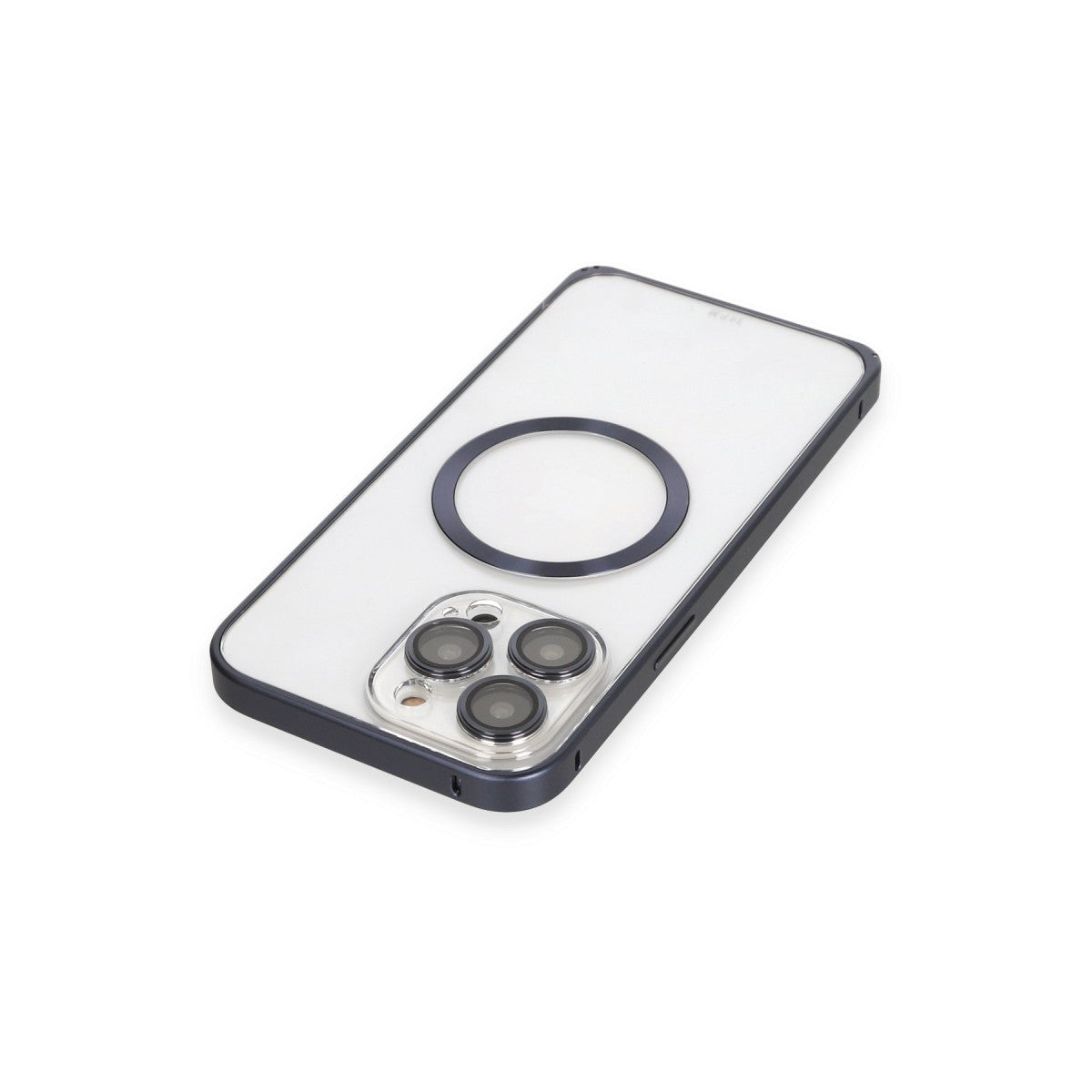 Joko Apple iPhone 15 Pro Max Kılıf Metal Bumper Magneticsafe Kapak
