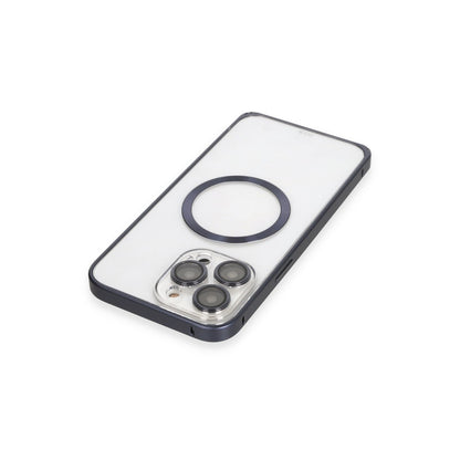 Joko Apple iPhone 15 Pro Max Kılıf Metal Bumper Magneticsafe Kapak