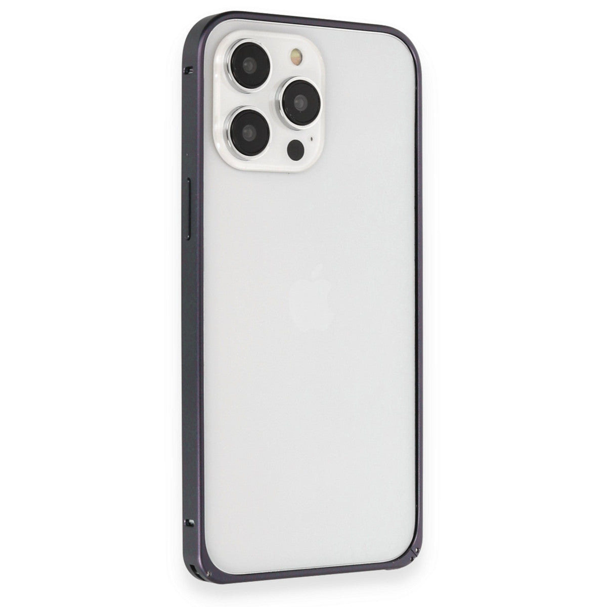 Joko Apple iPhone 15 Pro Max Kılıf Metal Bumper Magneticsafe Kapak