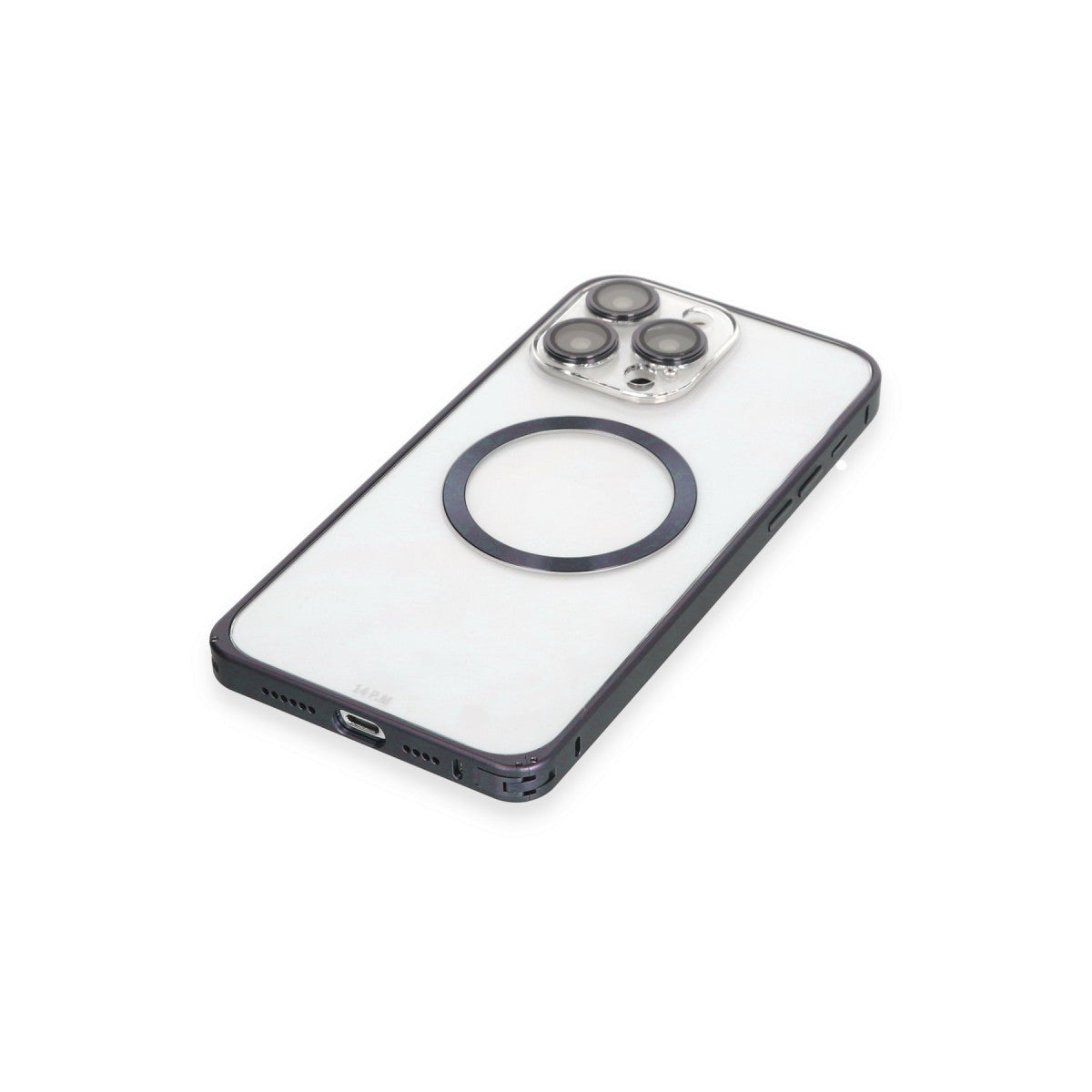 Joko Apple iPhone 15 Pro Max Kılıf Metal Bumper Magneticsafe Kapak