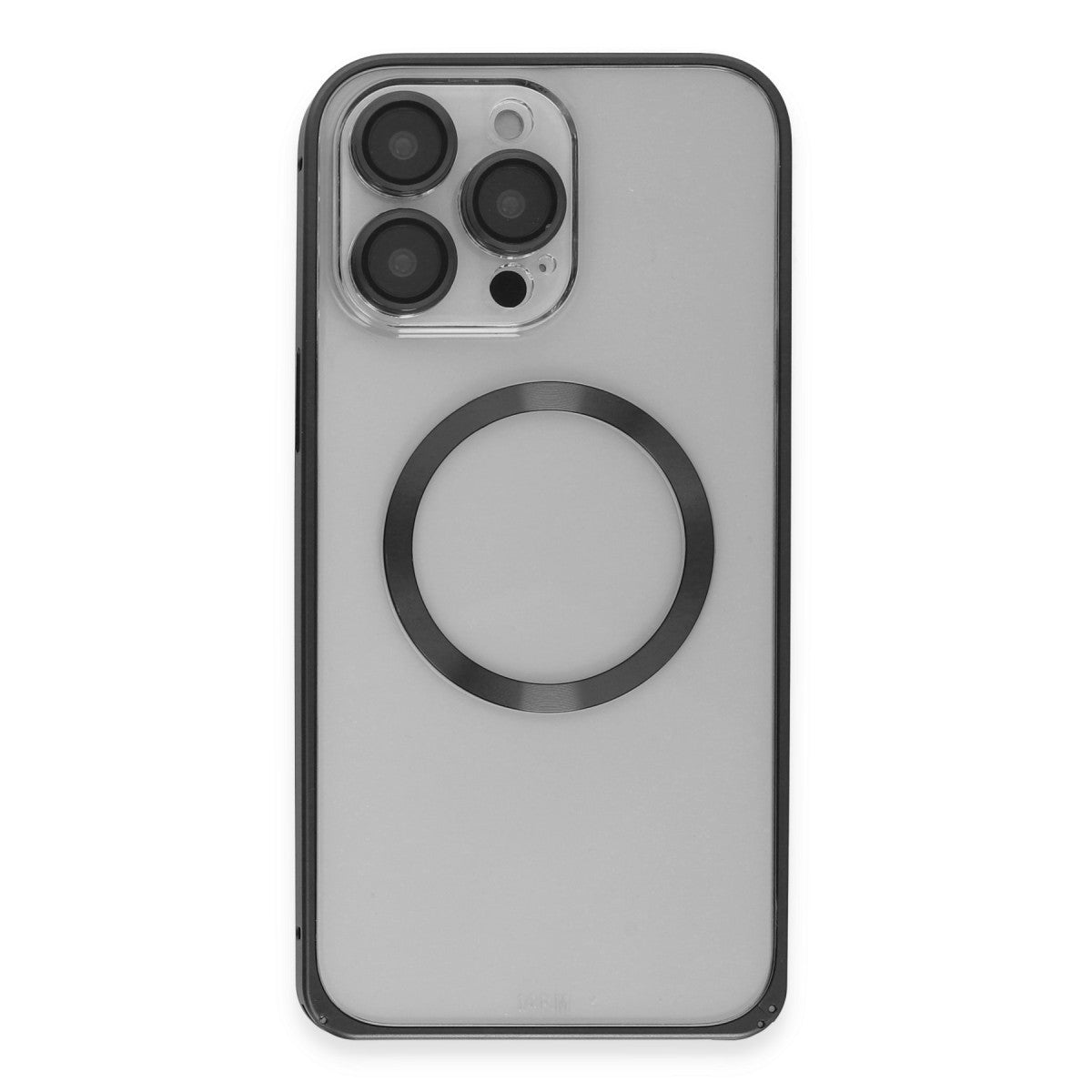 Joko Apple iPhone 15 Pro Max Kılıf Metal Bumper Magneticsafe Kapak