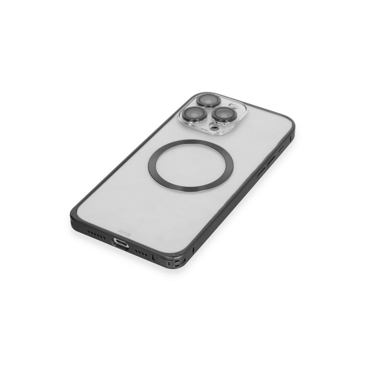 Joko Apple iPhone 15 Pro Max Kılıf Metal Bumper Magneticsafe Kapak