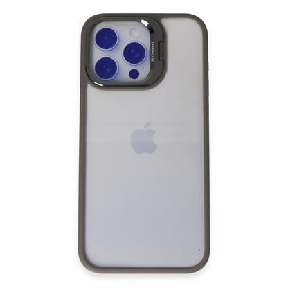 Joko Apple iPhone 15 Pro Max Kılıf Roblox Lens Standlı Kapak - Titan Gri